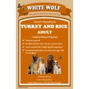 WhiteWolf Naturals Turkey & Rice 12 kg